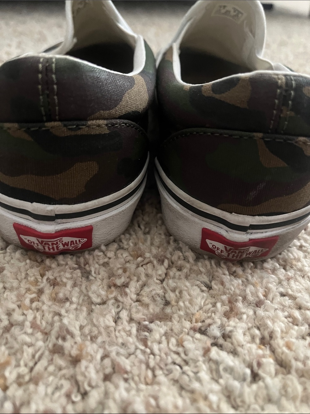 Camo Vans Classic Slip-Ons - Picture 2 of 4